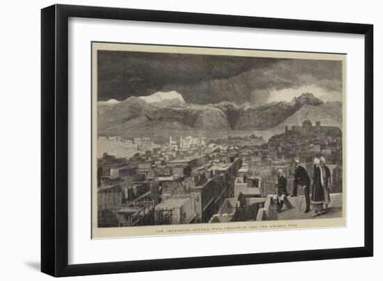The Impending Afghan War, Peshawur and the Khyber Pass-null-Framed Giclee Print