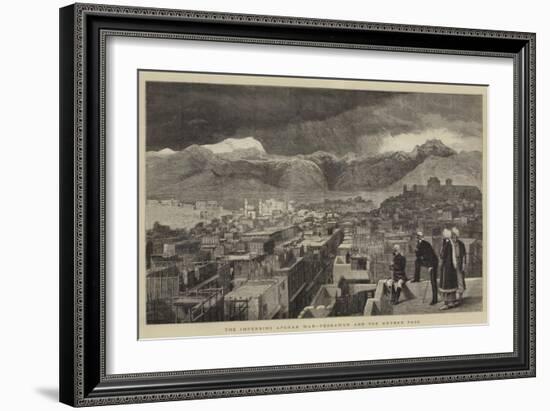 The Impending Afghan War, Peshawur and the Khyber Pass-null-Framed Giclee Print