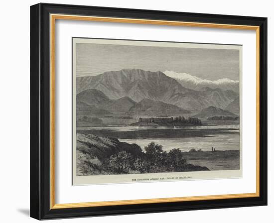 The Impending Afghan War, Valley of Jellalabad-null-Framed Giclee Print