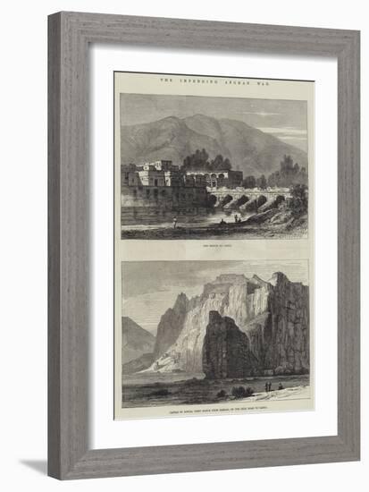 The Impending Afghan War-Sir John Gilbert-Framed Giclee Print