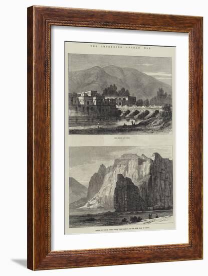 The Impending Afghan War-Sir John Gilbert-Framed Giclee Print