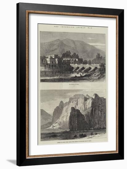 The Impending Afghan War-Sir John Gilbert-Framed Giclee Print