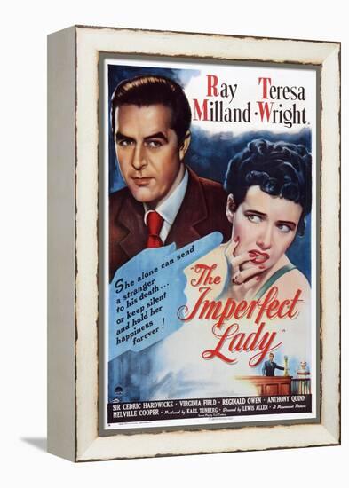 The Imperfect Lady, from Left: Ray Milland, Teresa Wright, 1947-null-Framed Stretched Canvas