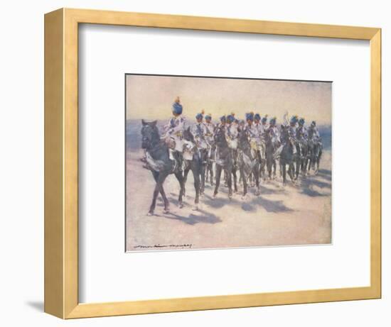 'The Imperial Cadet Corps at the Durbar', 1903-Mortimer L Menpes-Framed Giclee Print