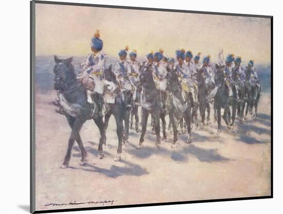 'The Imperial Cadet Corps at the Durbar', 1903-Mortimer L Menpes-Mounted Giclee Print