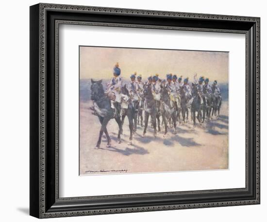 'The Imperial Cadet Corps at the Durbar', 1903-Mortimer L Menpes-Framed Giclee Print