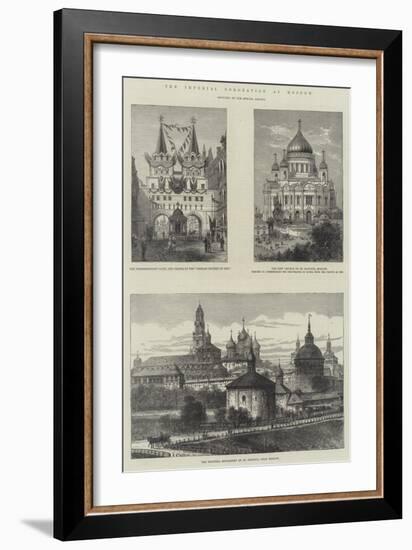 The Imperial Coronation at Moscow-Frank Watkins-Framed Giclee Print
