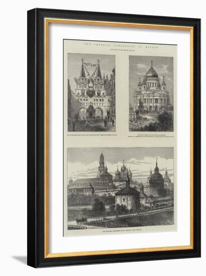 The Imperial Coronation at Moscow-Frank Watkins-Framed Giclee Print