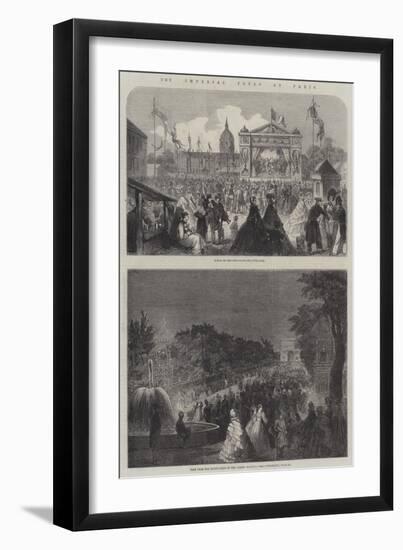 The Imperial Fetes at Paris-null-Framed Giclee Print