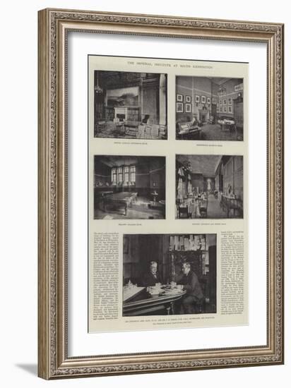 The Imperial Institute at South Kensington-null-Framed Giclee Print