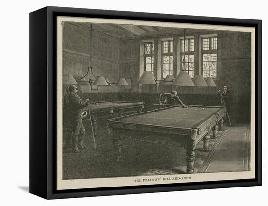 The Imperial Institute: the Fellows' Billiard Room-null-Framed Premier Image Canvas