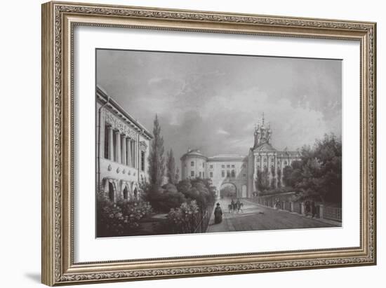 The Imperial Lyceum in Tsarskoye Selo, 1850S-Carl Schulz-Framed Giclee Print