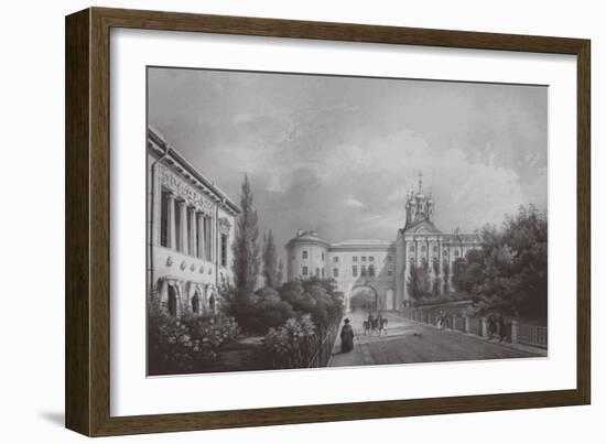 The Imperial Lyceum in Tsarskoye Selo, 1850S-Carl Schulz-Framed Giclee Print