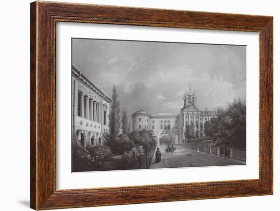 The Imperial Lyceum in Tsarskoye Selo, 1850S-Carl Schulz-Framed Giclee Print