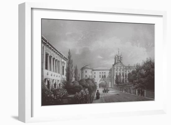 The Imperial Lyceum in Tsarskoye Selo, 1850S-Carl Schulz-Framed Giclee Print
