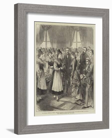 The Imperial Wedding at Vienna-null-Framed Giclee Print