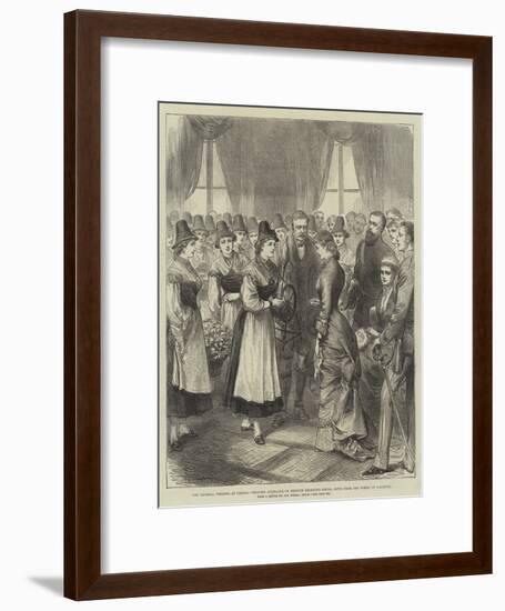 The Imperial Wedding at Vienna-null-Framed Giclee Print