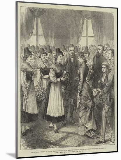 The Imperial Wedding at Vienna-null-Mounted Giclee Print