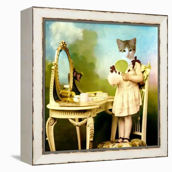 The Impersonator-Martine Roch-Framed Stretched Canvas