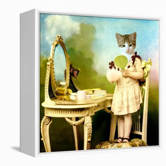 The Impersonator-Martine Roch-Framed Stretched Canvas