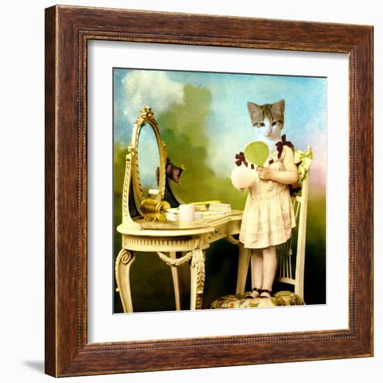 The Impersonator-Martine Roch-Framed Premium Giclee Print