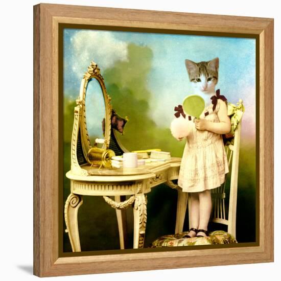 The Impersonator-Martine Roch-Framed Stretched Canvas