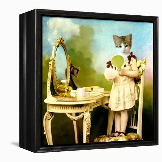 The Impersonator-Martine Roch-Framed Stretched Canvas