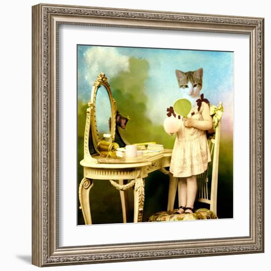 The Impersonator-Martine Roch-Framed Art Print