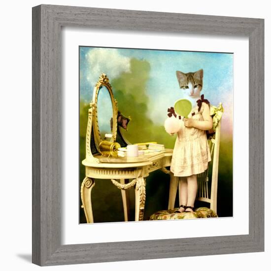 The Impersonator-Martine Roch-Framed Art Print