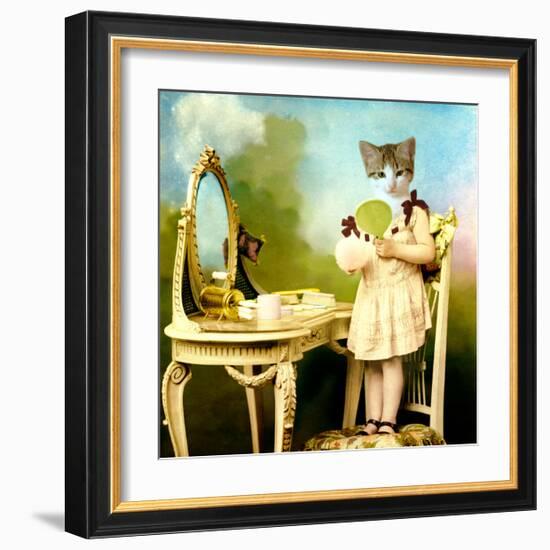 The Impersonator-Martine Roch-Framed Art Print