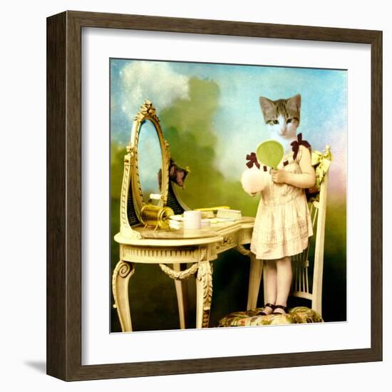 The Impersonator-Martine Roch-Framed Art Print