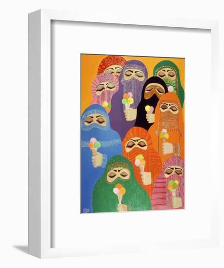 The Impossible Dream, 1988-Laila Shawa-Framed Giclee Print