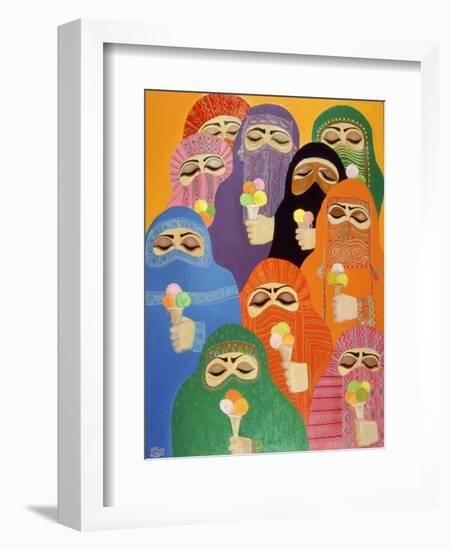 The Impossible Dream, 1988-Laila Shawa-Framed Giclee Print