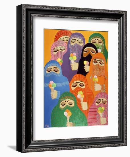 The Impossible Dream, 1988-Laila Shawa-Framed Giclee Print