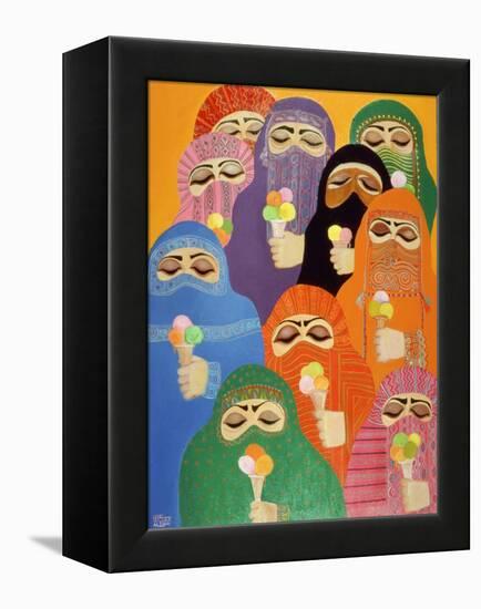 The Impossible Dream, 1988-Laila Shawa-Framed Premier Image Canvas