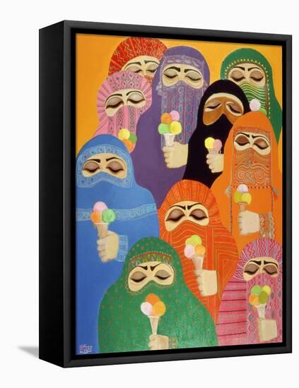 The Impossible Dream, 1988-Laila Shawa-Framed Premier Image Canvas