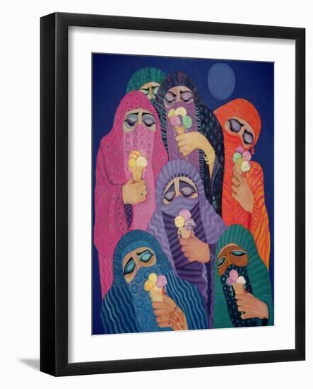 The Impossible Dream, 1989-Laila Shawa-Framed Giclee Print