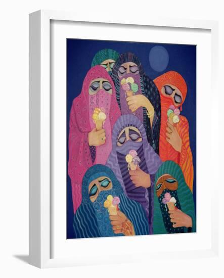 The Impossible Dream, 1989-Laila Shawa-Framed Giclee Print