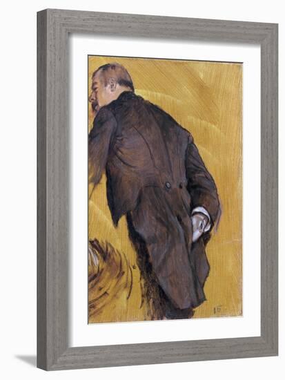 The Impresario-Edgar Degas-Framed Giclee Print