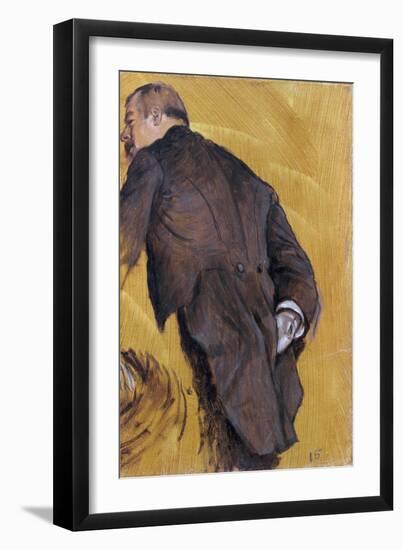 The Impresario-Edgar Degas-Framed Giclee Print