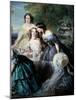 The Impress Eugenie (1826-1920) in 1855, 19Th Century (Oil on Canvas)-Franz Xaver Winterhalter-Mounted Giclee Print