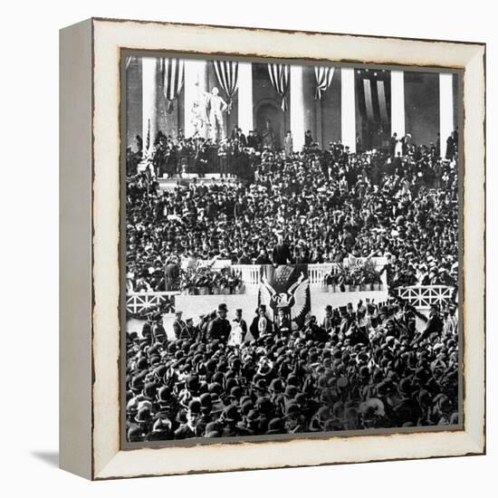 The Inauguration of President Theodore Roosevelt, 1905.-null-Framed Premier Image Canvas