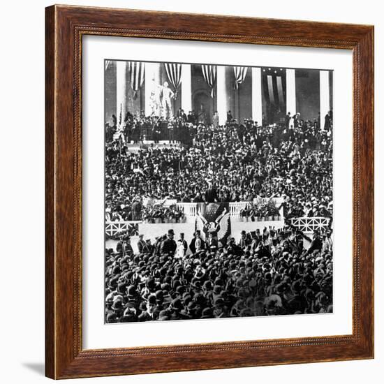 The Inauguration of President Theodore Roosevelt, 1905.-null-Framed Photographic Print