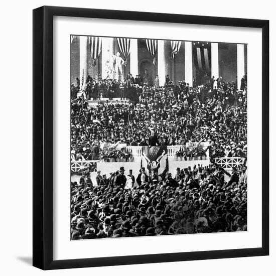 The Inauguration of President Theodore Roosevelt, 1905.-null-Framed Photographic Print