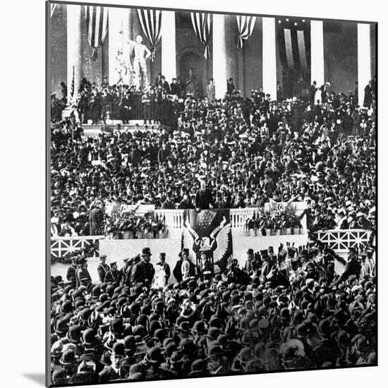 The Inauguration of President Theodore Roosevelt, 1905.-null-Mounted Photographic Print