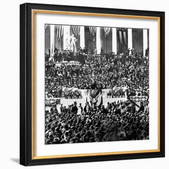 The Inauguration of President Theodore Roosevelt, 1905.-null-Framed Photographic Print