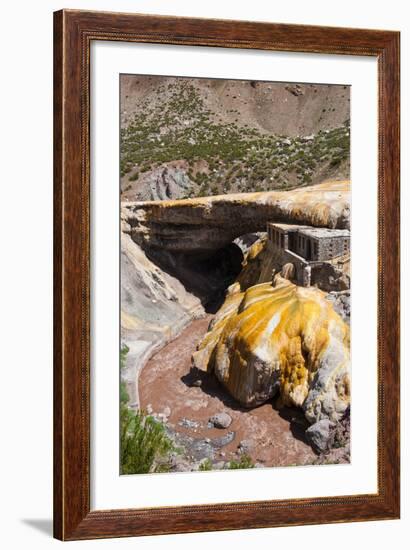 The Inca Bridge Near Mendoza, Argentina, South America-Michael Runkel-Framed Photographic Print