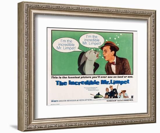 The Incredible Mr. Limpet-null-Framed Premium Giclee Print