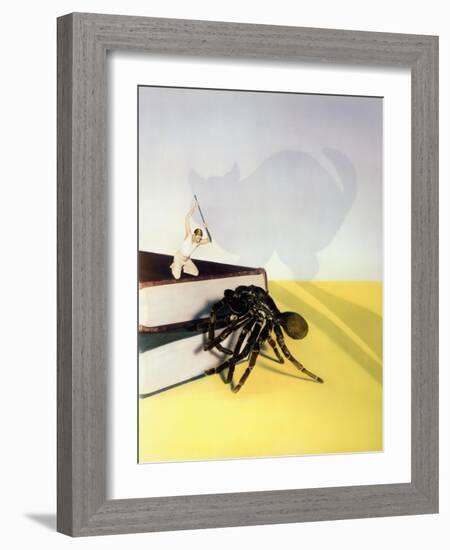 The Incredible Shrinking Man, 1957-null-Framed Giclee Print