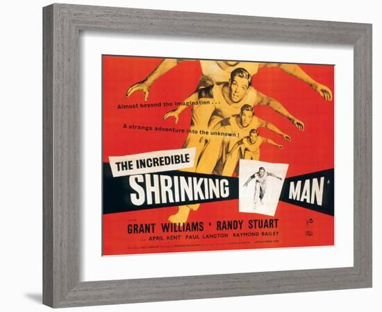 The Incredible Shrinking Man, Grant Williams, 1957-null-Framed Art Print